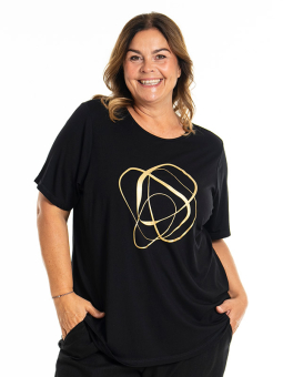 BIRKA - Plus Size T-shirt fra Gozzip