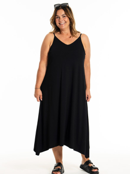 JANIE - Plus Size Kjole fra Gozzip