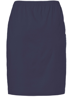 Gozzip Clare - Mørkeblå nederdel i strækbar viskose
