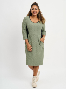 BIANCO - Plus Size Kjole fra Pont Neuf