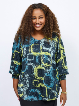 DALVINA - Plus Size Bluse fra Pont Neuf