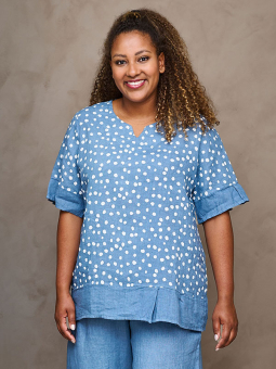 HADIL - Plus Size Bluse fra Pont Neuf
