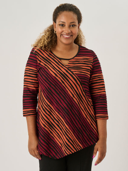 MAGRETHE - Plus Size Bluse fra Pont Neuf