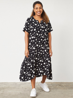 RIGMOR - Plus Size Kjole fra Pont Neuf