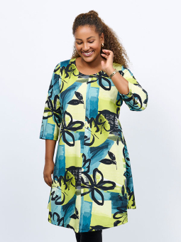 SATINA TEA - Plus Size Kjole fra Pont Neuf