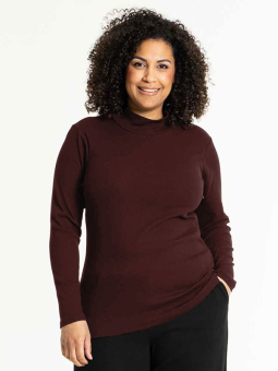 ANGLA - Plus Size Bluse fra Studio