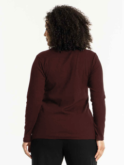 ANGLA - Plus Size Bluse fra Studio