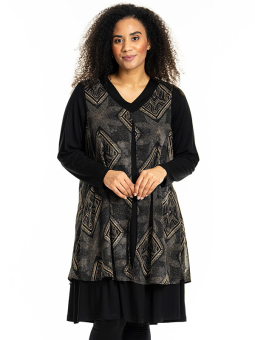 ÅSA - Plus Size Kjole fra Studio