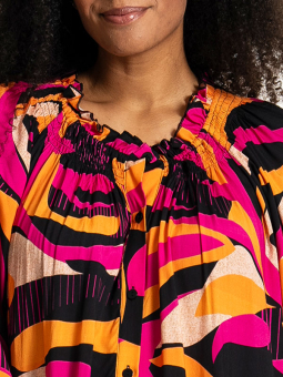 JEANETT - Plus Size Kjole fra Studio