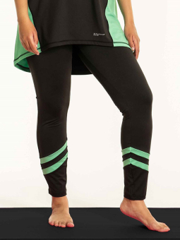 FITNESS - Plus Size Trænings tights fra Studio
