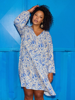 WA-CELINE - Plus Size Kjole fra Wasabi Concept