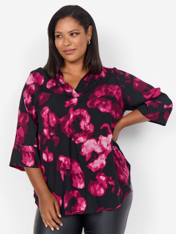 WA-KEISIE - Plus Size Bluse fra Wasabi Concept