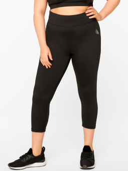 Zizzi Sorte trænings capri tights