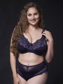 BEATE MIDI - Plus Size Trusse fra Plaisir