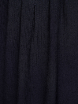 Pont Neuf Klassisk sort Ebony bluse