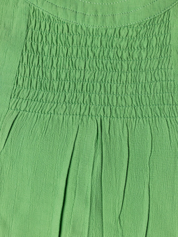 Gozzip ANNELI - Grøn tunika i viskose