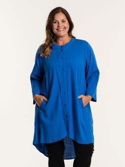 Gozzip MONNA - Blå skjorte tunika