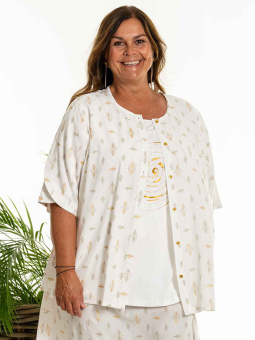 DOLLY - Plus Size Skjorte fra Gozzip