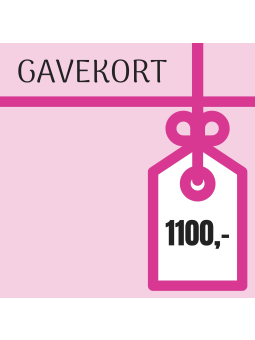 Curvii Gavekort værdi kr. 1100