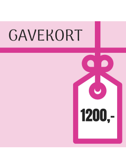 Curvii Gavekort værdi kr. 1200