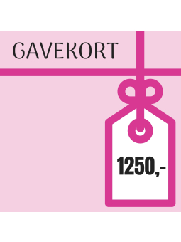 Curvii Gavekort værdi kr. 1250