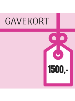 Curvii Gavekort værdi kr. 1500