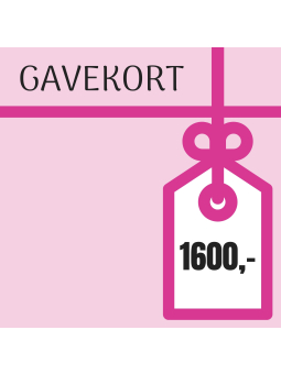 Curvii Gavekort værdi kr. 1600