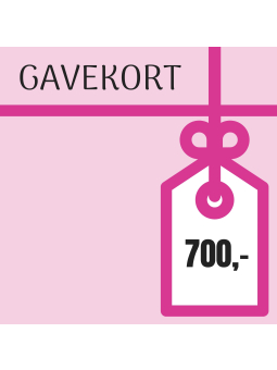 Curvii Gavekort værdi kr. 700