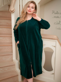 Plus Size Morgenkåbe fra Plaisir