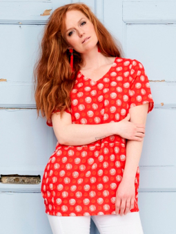 Plus Size Bluse fra Pont Neuf