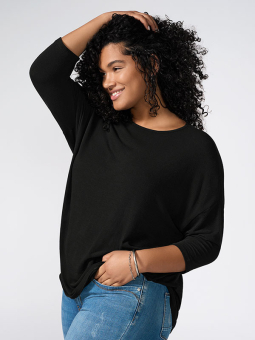 AMOUR  - Plus Size Bluse fra Only Carmakoma