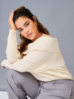 CARKATIA - Plus Size Sweater fra Only Carmakoma