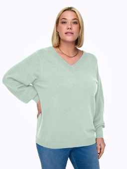 CARIBI - Plus Size Sweater fra Only Carmakoma