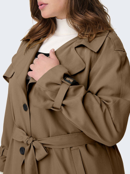 CARCHLOE - Plus Size Frakke fra Only Carmakoma