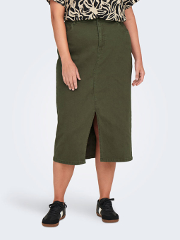 CARLOLA - Plus Size Nederdel fra Only Carmakoma