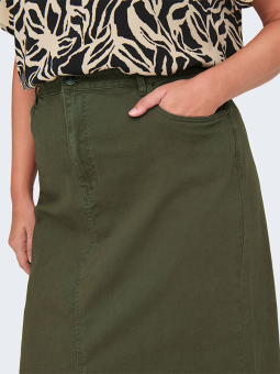 CARLOLA - Plus Size Nederdel fra Only Carmakoma