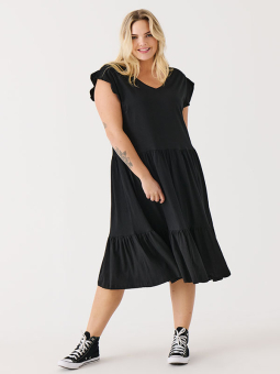 CARMAY - Plus Size Kjole fra Only Carmakoma