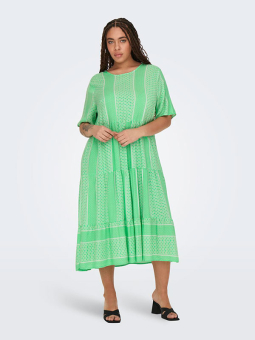 CARMARRAKESH - Plus Size Kjole fra Only Carmakoma