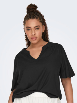 CARSIDNEY - Plus Size Bluse fra Only Carmakoma