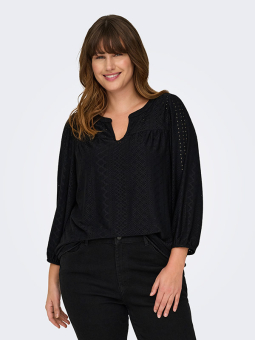 CARSANDRA - Plus Size Bluse fra Only Carmakoma