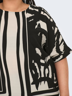 CARNICON - Plus Size Bluse fra Only Carmakoma