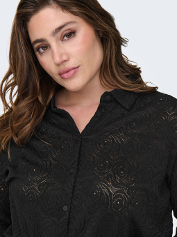 CARROSIL - Plus Size Skjorte fra Only Carmakoma