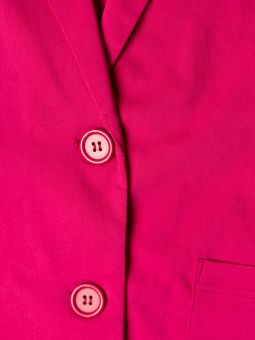 Studio KIRSI - Pink habit jakke i strækbar viskose bengalin