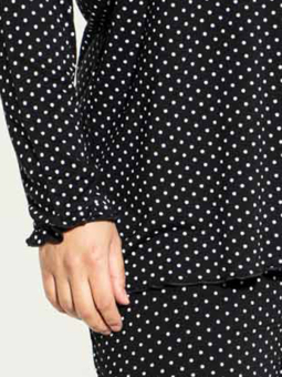 TULLE - Plus Size Natbluse fra Studio
