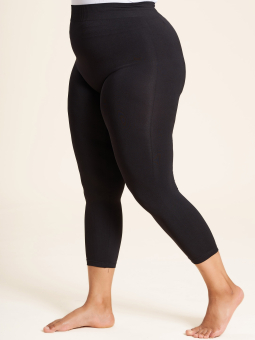 Sandgaard NEW YORK - Sorte seamless 7/8 leggings i blød microfiber