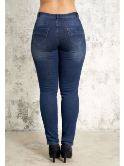 Studio Blå Carmen denim jeans med kort benlængde 