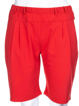 Klassiske røde bukser med rummelig facon