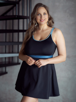 WAVE - Plus Size Tankini fra Plaisir