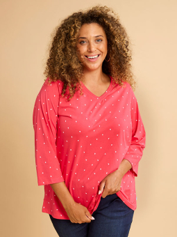 ALBERTA - Plus Size T-shirt fra Zhenzi