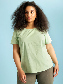 AMIN - Plus Size Bluse fra Zhenzi